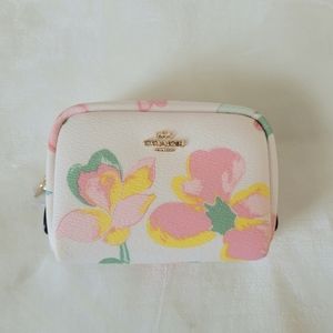 Coach Dreamy Land Floral Print Mini Boxy Bag